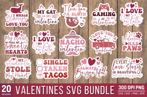 Valentines svg bundle SVG Designangry 