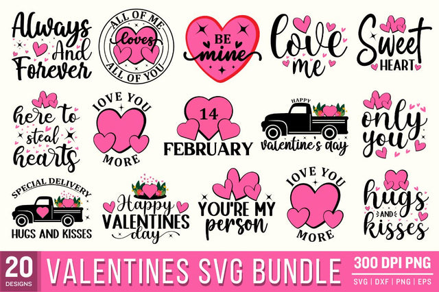 Valentines svg bundle SVG Designangry 
