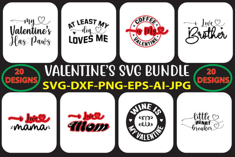 VALENTINE’S-SVG-BUNDLE SVG Syaman 