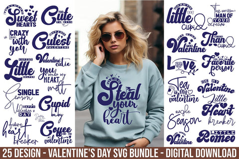 Valentines Svg Bundle, Valentines Day SVG orpitasn 