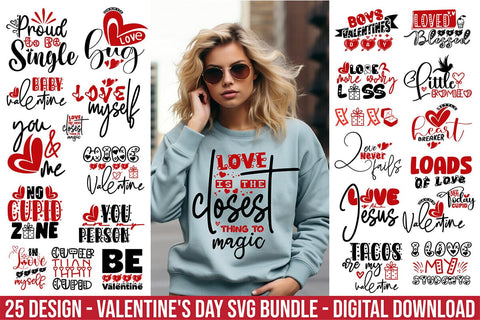 Valentines Svg Bundle, Valentines Svg, Valentines Day SVG orpitasn 