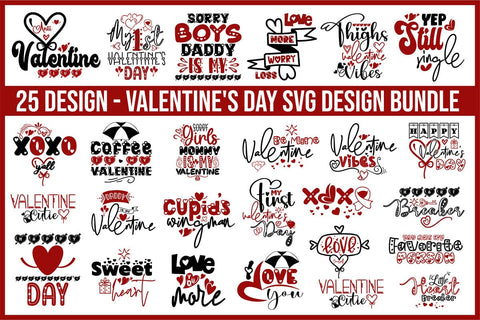 Valentines Svg Bundle, Valentines Svg, Valentines Day SVG orpitasn 