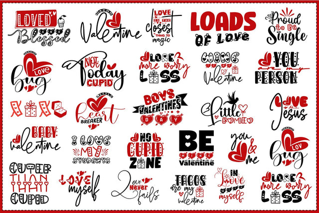 Valentines Svg Bundle, Valentines Svg, Valentines Day SVG orpitasn 