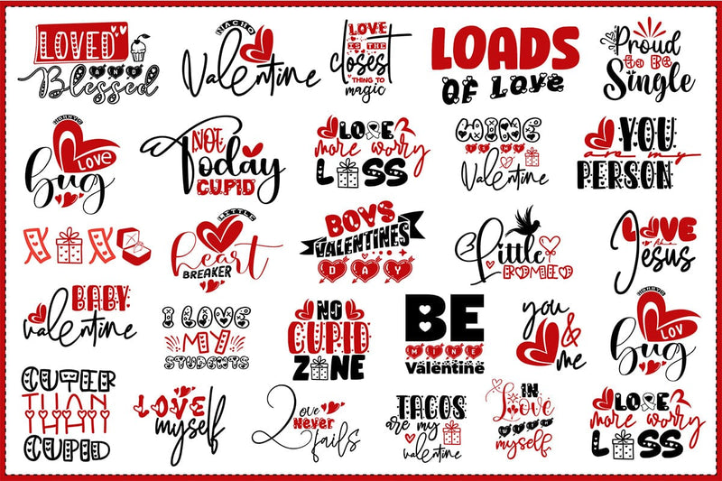 Valentines Svg Bundle, Valentines Svg, Valentines Day SVG orpitasn 