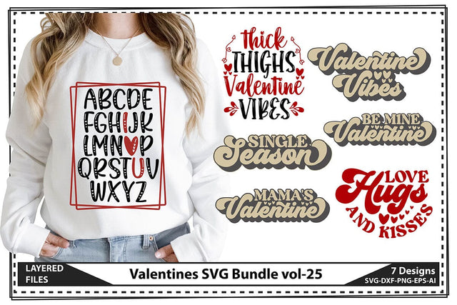 Valentines SVG Bundle vol-25 SVG shah alam 