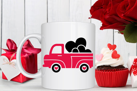 Valentines Truck SVG design SVG Regulrcrative 