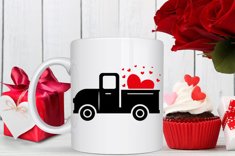 Valentines Truck SVG design SVG Regulrcrative 