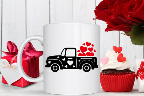 Valentines Truck SVG design SVG Regulrcrative 