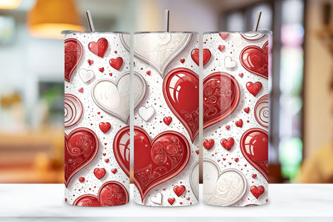 Valentines Tumbler Wrap Design | Valentines Day Tumbler wrap | Valentines Heart Tumbler Wrap | Valentines | 20oz 300 Dpi | 20oz Tumbler PNG. Sublimation FloridPrintables 