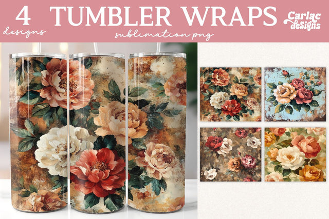 Valentines Tumbler Wrap Sublimation Sublimation Carla C Designs 