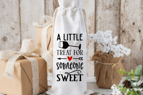 Valentines Wine Bag Bundle SVG Regulrcrative 