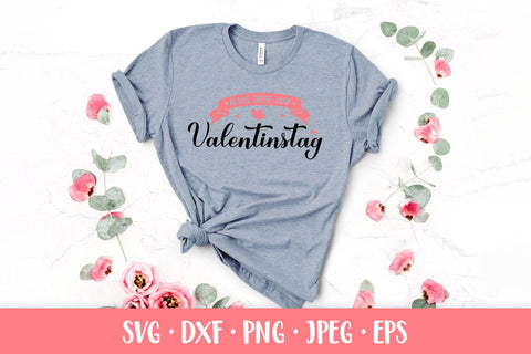 Valentinstag - Happy Valentines Day in German SVG SVG LaBelezoka 