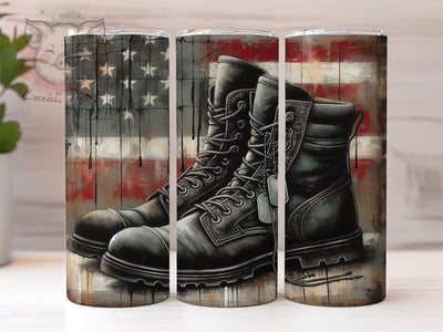 Valor & Honor Veteran Tumbler, Military Tumbler Design, Patriotic Soldier Sublimation, American Flag Tumbler, 4th Of July Tumbler Wrap, Army Tribute Tumbler, USA Military Tumbler Sublimation Lara' s Designs 