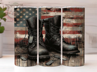 Valor & Honor Veteran Tumbler, Military Tumbler Design, Patriotic Soldier Sublimation, American Flag Tumbler, 4th Of July Tumbler Wrap, Army Tribute Tumbler, USA Military Tumbler Sublimation Lara' s Designs 
