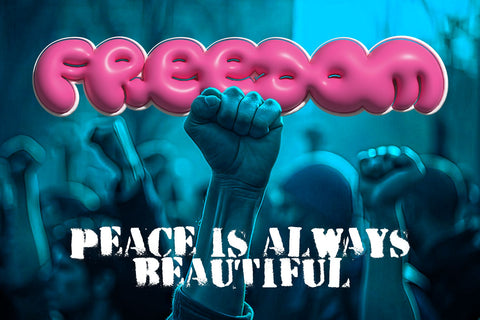 Vandal blow - 3d Layered Bubble Graffiti Font Font Mozzatype 