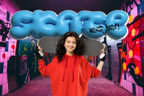 Vandal blow - 3d Layered Bubble Graffiti Font Font Mozzatype 