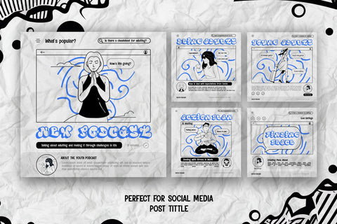 Vandal Wupz - 3d Doodle Bubble Graffiti Letters Font Mozzatype 