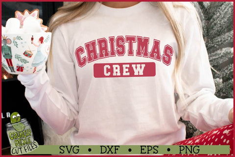 Varsity Christmas Crew SVG File SVG Crunchy Pickle 