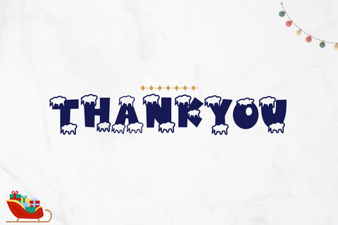 Varsity Christmas Font Dm Letter Studio 