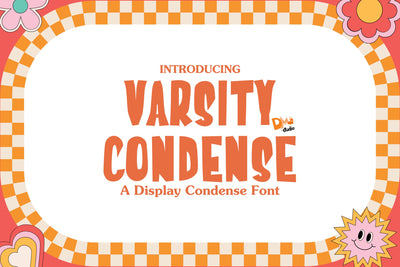 Varsity Condense Font Dm Letter Studio 