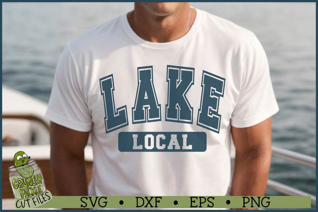 Varsity Lake Local SVG File SVG Crunchy Pickle 