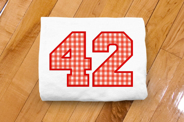 Varsity Numbers Applique Embroidery Bundle Embroidery/Applique DESIGNS Designed by Geeks 