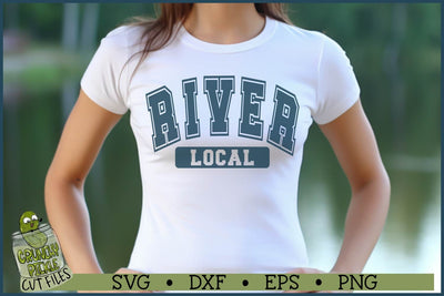 Varsity River Local SVG File SVG Crunchy Pickle 