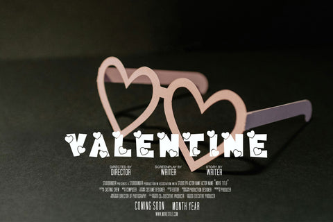 Varsity Valentine Font Dm Letter Studio 