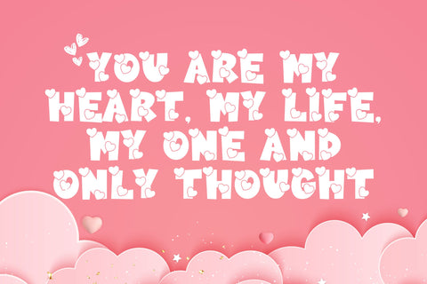 Varsity Valentine Font Dm Letter Studio 