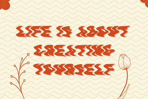 Varsity Wavy Font Dm Letter Studio 