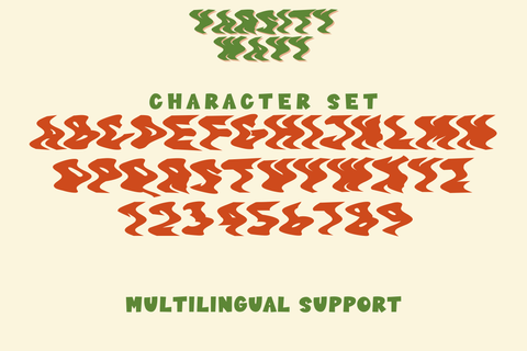 Varsity Wavy Font Dm Letter Studio 