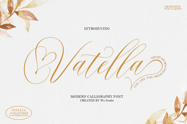 Vatella Font WsStudio 