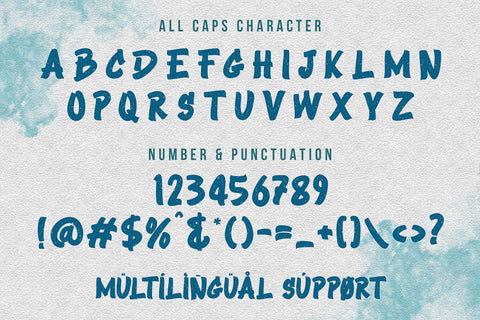 Vatimura - Textured Brush Font Font StringLabs 