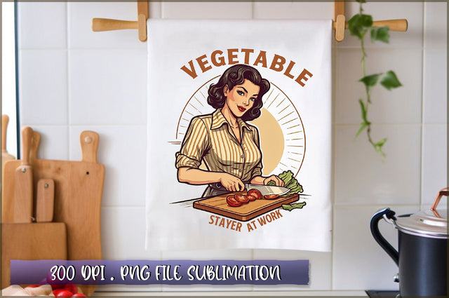 Vegetable stayer at work Sublimation Sublimation Shetara Begum 