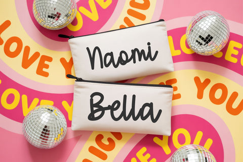 Velvet Blossom Fonts, Cute Font Bundle, Script Handwritten Font, Goodnotes Font, Cursive Font, Font for Cricut, Silhouette, Procreate, Canva Font TonisArtStudio 