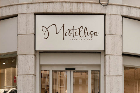 Velvetglow Sentyla - Modern Handwritten Script Font Letterena Studios 