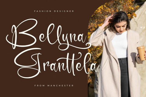 Velvetglow Sentyla - Modern Handwritten Script Font Letterena Studios 