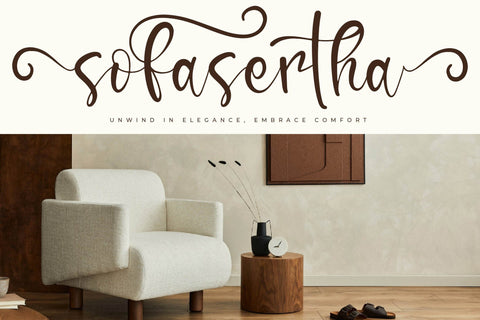 Velvetglow Sentyla - Modern Handwritten Script Font Letterena Studios 