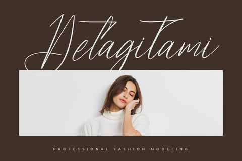 Verdagtis - Modern Handwritten Font Font Letterena Studios 