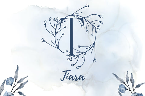 Verdaleaf Monogram Font Dm Letter Studio 