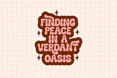 Verdant Vitality - Groovy Retro Font Font Masyafi Studio 