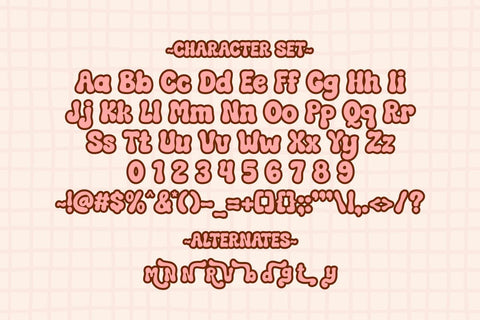 Verdant Vitality - Groovy Retro Font Font Masyafi Studio 