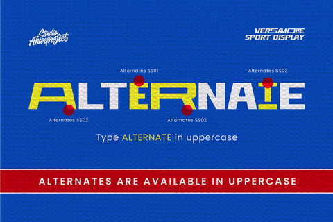 Versamore Font ahweproject 