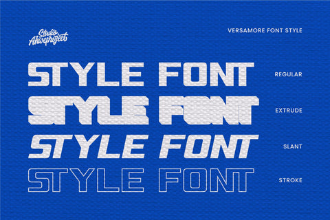 Versamore Font ahweproject 