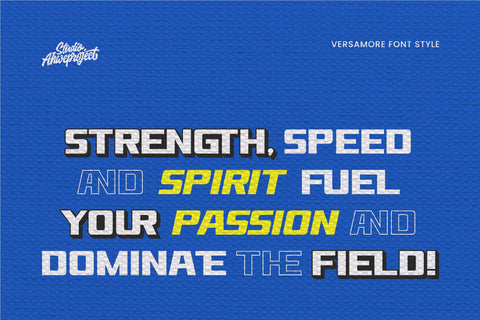 Versamore Font ahweproject 