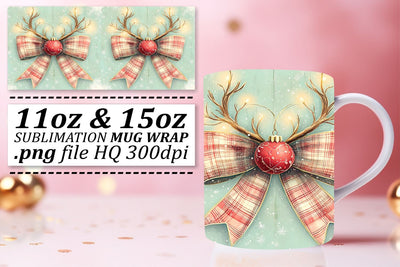 Versatile mug wrap designs, perfect for any celebration! , Xmas Sublimation afrosvg 