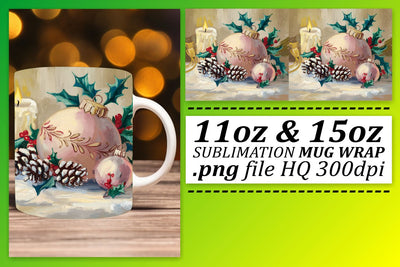 Versatile PNG mug wraps, perfect for any style! , Christmas Sublimation afrosvg 