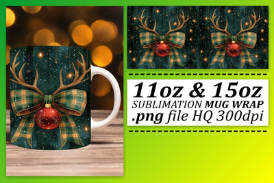 Versatile PNG mug wraps, perfect for any style! , Xmas Sublimation afrosvg 