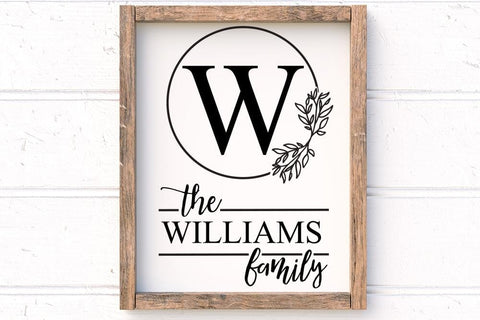 Vertical Monogram SVG SVG Ikonart Design Shop 