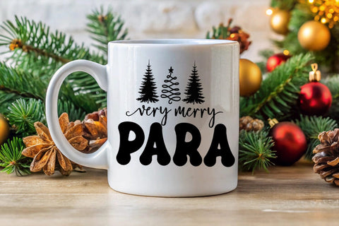 Very Merry Para SVG I Christmas Para Shirt SVG I Coworkers SVG Happy Printables Club 